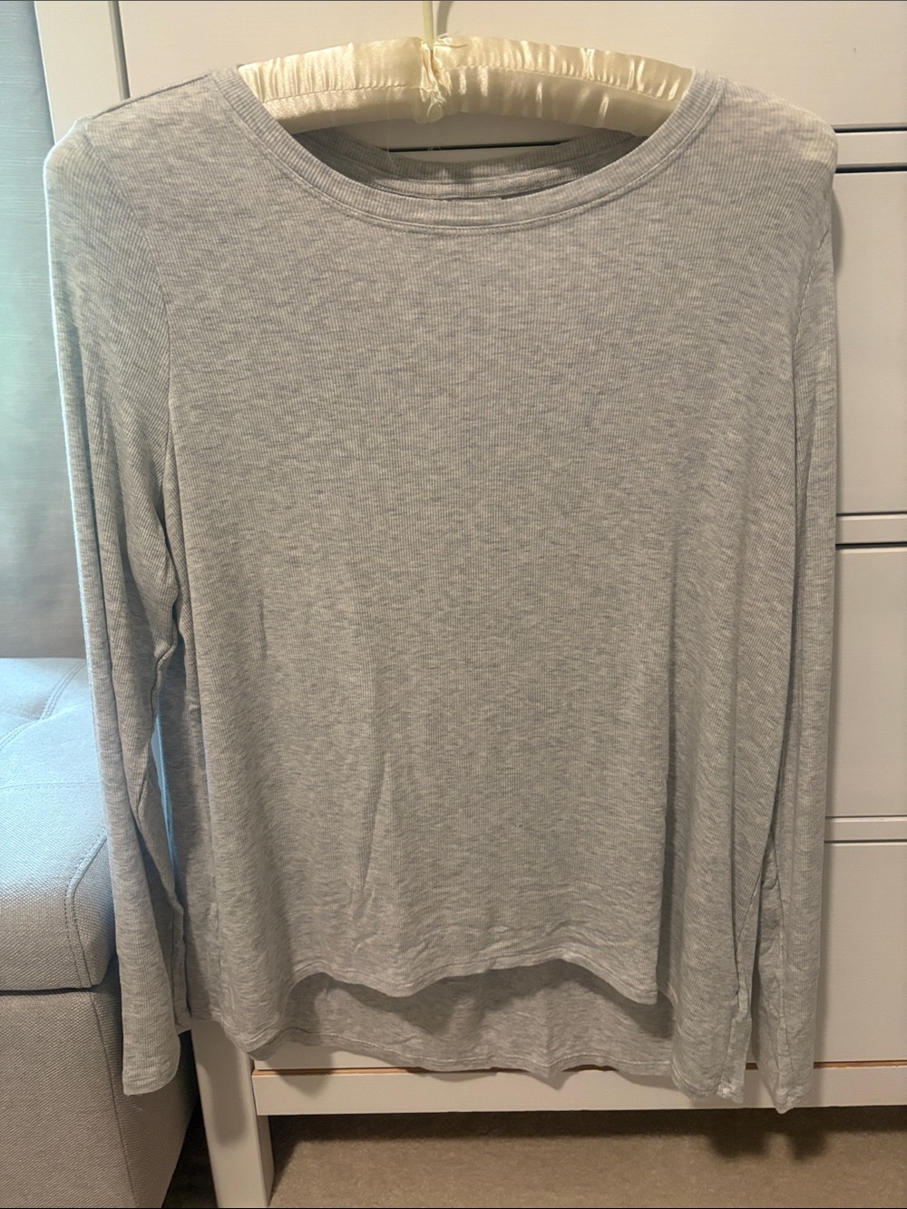 Athleta Heather Gray Crewneck Sweatshirt